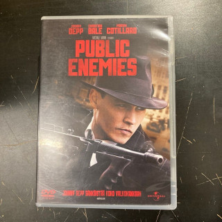 Public Enemies DVD (VG+/VG+) -toiminta-